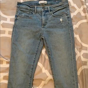 Loft skinny crop jeans